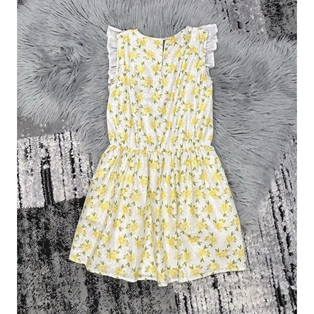 MASALA Girls Yellow Lemon Blossom Fantasia Dress Size 12Y‎ NWT